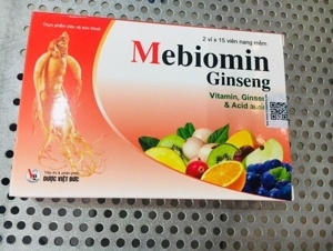 Thực phẩm chức năng Mebiomin Ginseng 30 viên