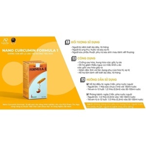 Thực phẩm chức năng NaNo Curcumin (50ml)