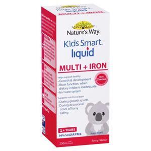 Thực phẩm chức năng Nature's Way Kids Smart sắt và vi chất 200ml