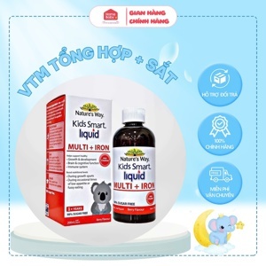 Thực phẩm chức năng Nature's Way Kids Smart sắt và vi chất 200ml