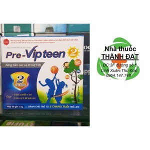 Thực phẩm chức năng Pre-Vipteen 2 - hỗ trợ bổ sung Calci phát triển chiều cao cho trẻ em