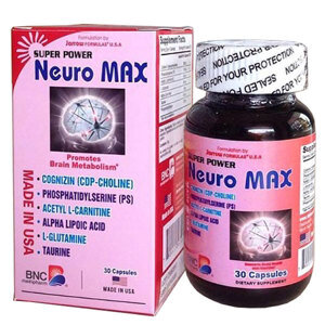 Thực phẩm chức năng tăng cường chuyển hóa tế bào não Super Power Neuro Max