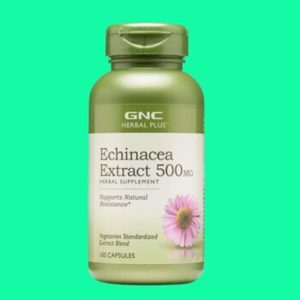 Thực phẩm chức năng tăng cường sức đề kháng GNC Echinacea Extract 500mg 100 viên