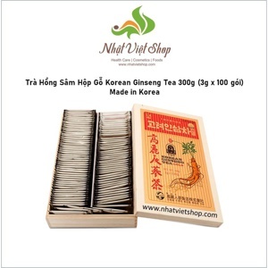 Thực phẩm chức năng trà hồng sâm Korean red ginseng granule tea GSTHS02L (100 gói)