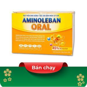 Thực Phẩm Dinh Dưỡng Cho Bệnh Nhân Suy Gan Aminoleban Oral 10 Gói X 50G