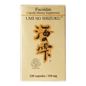 Thực phẩm hỗ trợ điều trị ung thư Umi no Shizuku Fucoidan hộp 120 viên (hàng xuất Mỹ)