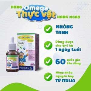 Thực phẩm Omega Junior phát triển não bộ và mắt