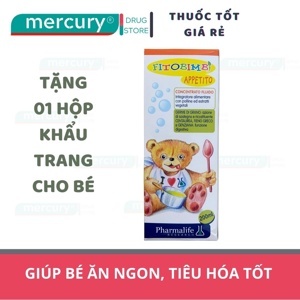 Thực phẩm Siro Appetito Bimbi - giúp trẻ ăn ngon chai 200ml