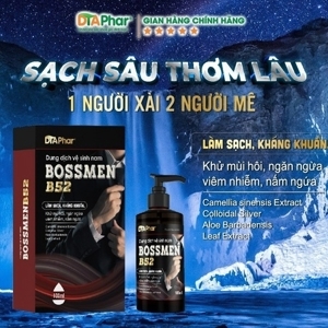 Thực phẩm tăng cường sinh lực, bảo vệ sức khỏe nam giới BOSSMEN (hộp 30 viên)