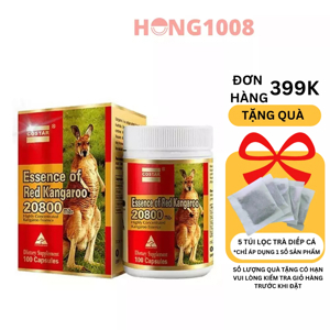 Thực phẩm tăng cường sinh lực đàn ông Essence of Red Kangaroo 20800mg