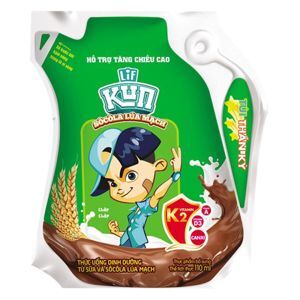 Thức uống dinh dưỡng LiF Kun socola lúa mạch túi 110ml