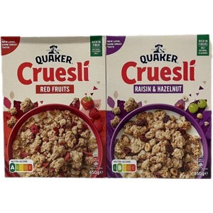 Thức uống yến mạch Quaker 3in1 Vị Berry Burst Gói 450g