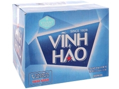 Thùng 12 chai nước khoáng Vĩnh Hảo 1.5 lít