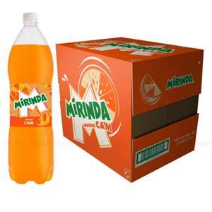 Thùng 12 chai nước ngọt Mirinda hương cam 1.5 lít