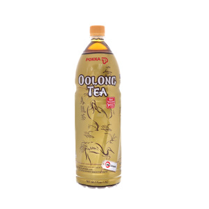 Thùng 12 chai trà ô long Pokka không đường 1.5 lít