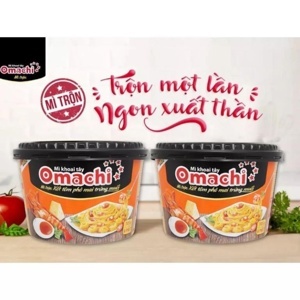 Thùng 12 hộp mì trộn Omachi xốt Spaghetti 105g
