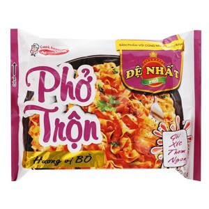 Thùng 18 gói phở trộn Đệ Nhất vị bò