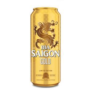 Thùng 18 lon bia Sài Gòn Gold 330ml