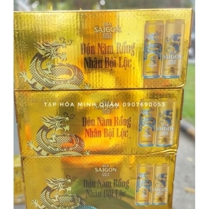 Thùng 18 lon bia Sài Gòn Gold 330ml