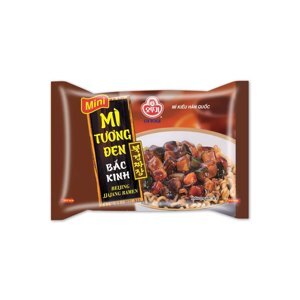 Thùng 20 gói mì tương đen Bắc Kinh Ottogi 135g