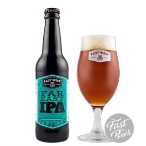Thùng 24 chai bia East West Far East IPA 330ml