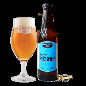 Thùng 24 chai bia East West Pacific Pilsner 330ml