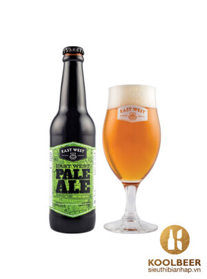 Thùng 24 chai bia East West Pale Ale chai 330ml