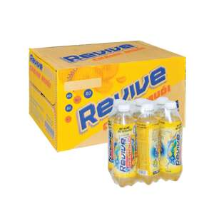 Thùng 24 chai nước bù khoáng Revive chanh muối 390ml