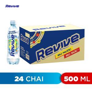 Thùng 24 chai nước bù khoáng Revive muối khoáng 500ml