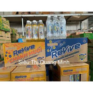Thùng 24 chai nước bù khoáng Revive muối khoáng 500ml