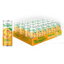 Thùng 24 lon nước cam ép Twister Tropicana 320ml