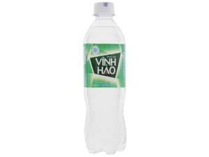 Thùng 24 chai nước khoáng có ga Vĩnh Hảo 500ml