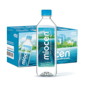 Thùng 24 chai nước khoáng thiên nhiên không ga Miocen 500ml
