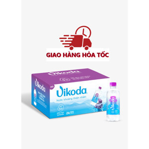 Thùng 24 chai nước khoáng Vikoda 350ml