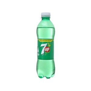 Thùng 24 chai nước ngọt 7 Up vị chanh 390ml