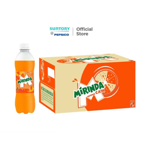 Thùng 24 chai nước ngọt Mirinda hương cam 390ml