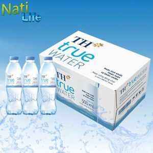 Thùng 24 chai nước tinh khiết TH True Water 500ml