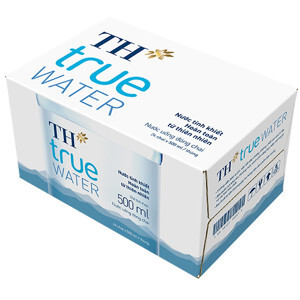 Thùng 24 chai nước tinh khiết TH True Water 500ml