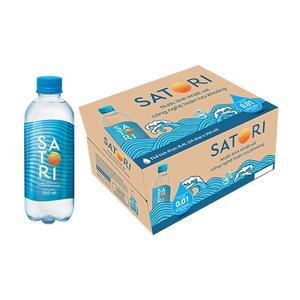 Thùng 24 chai nước tinh khiết Satori 350ml