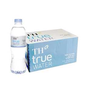 Thùng 24 chai nước tinh khiết TH True Water 500ml