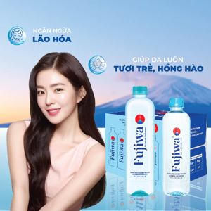 Thùng 24 chai nước uống i-on kiềm Fujiwa 450ml