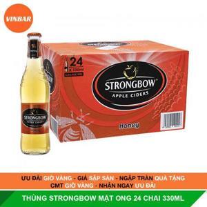 Thùng 24 chai Strongbow mật ong 330ml