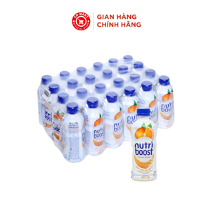 Thùng 24 chai sữa trái cây Nutriboost hương cam 297ml