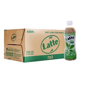 Thùng 24 chai trà sữa Kirin Latte 345ml