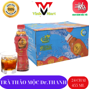 Thùng 24 chai trà thanh nhiệt Dr.Thanh 455ml