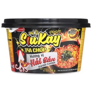 Thùng 24 gói mì hải sản SiuKay 128g