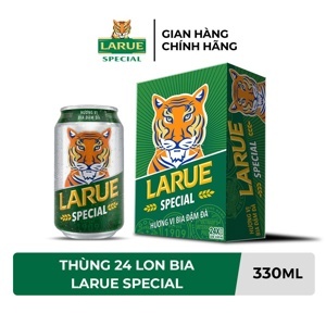 Thùng 24 lon bia Larue Special 330ml