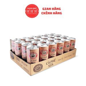 Thùng 24 lon cà phê sữa Highlands 235ml