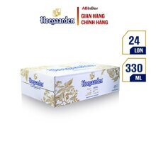 Thùng 24 lon Hoegaarden White 330ml