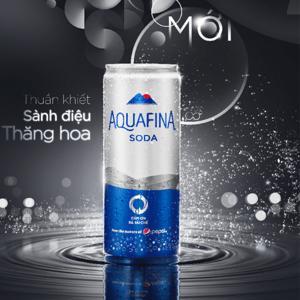 Thùng 24 lon nước giải khát có ga Aquafina Soda 320ml